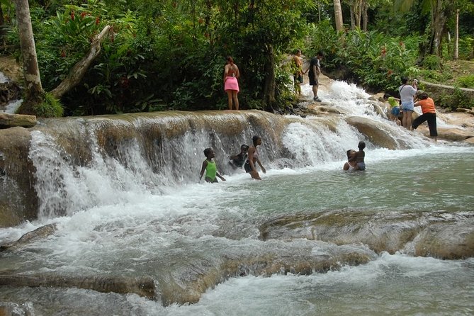 Private Full Day Blue Hole and Dunns River Shore Excursion From Falmouth - Souvenir Shopping