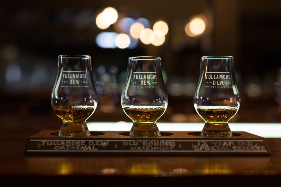 Private Rural Ireland Whiskey Tour With Tullamore D.E.W. - Whiskey Tastings and Pairings