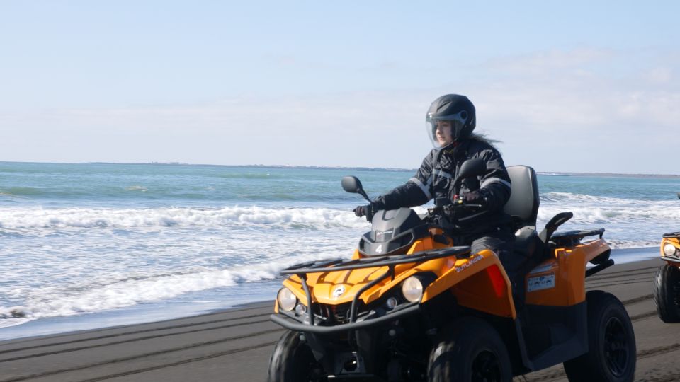 Reykjavik: Black Sand Beach 2-Hour ATV Adventure - Experiencing the Crashing Ocean Waves