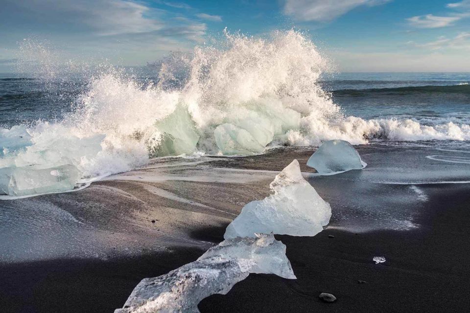 Reykjavik: South Coast, Diamond Beach, and Jökulsárlón Tour - Optional Lagoon Boat Tour