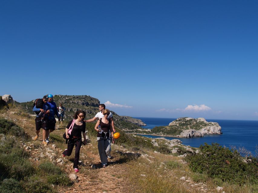 Rhodes: Ladiko Bay Rock Climbing and Rappelling Experience - Safety Briefing and Equipment