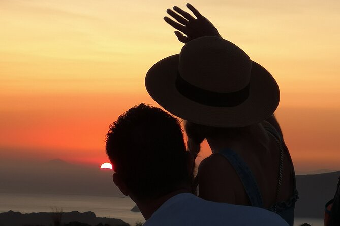 Santorini Private Wine Tour at Sunset With Tastings and Pictures - Private Transportation