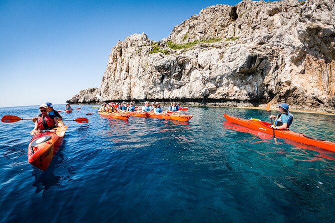 Sea Kayaking Tour - Red Sand Beach (South Pirates Route) - Greek Picnic at Red Sand Beach