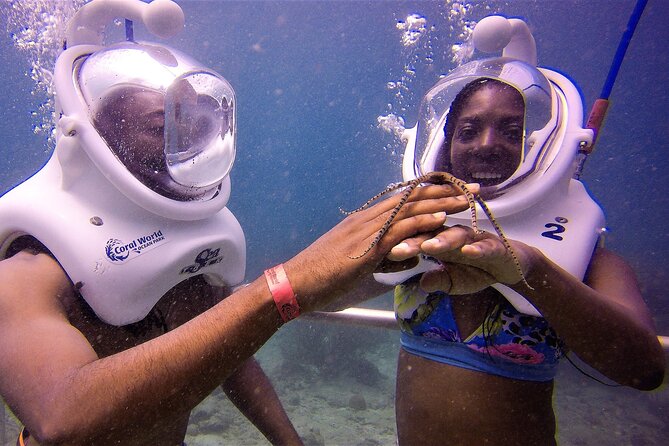 Sea Trek Helmet Dive at Coral World Ocean Park - Group Size Limit