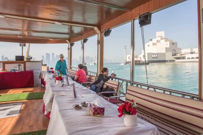 See Doha From the Sea - Dining Experience