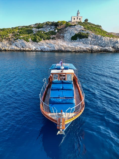 Skiathos: Traditional Boat Cruise With Swim Stops & Lunch - Dining Experience