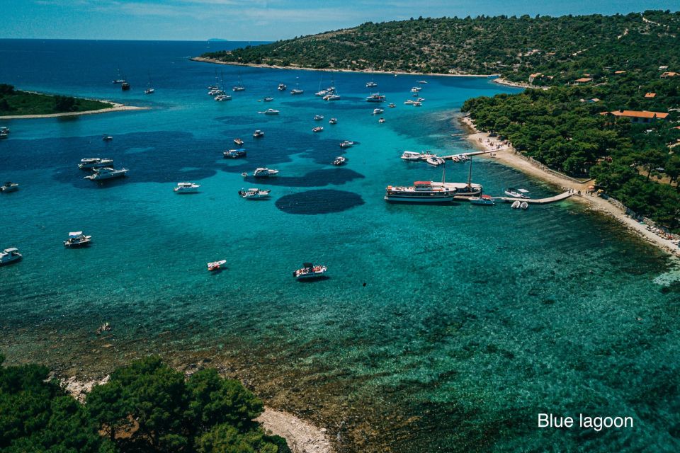 Split & Trogir: Private Blue Lagoon & Wine Tasting Boat Tour - Equipment Provided