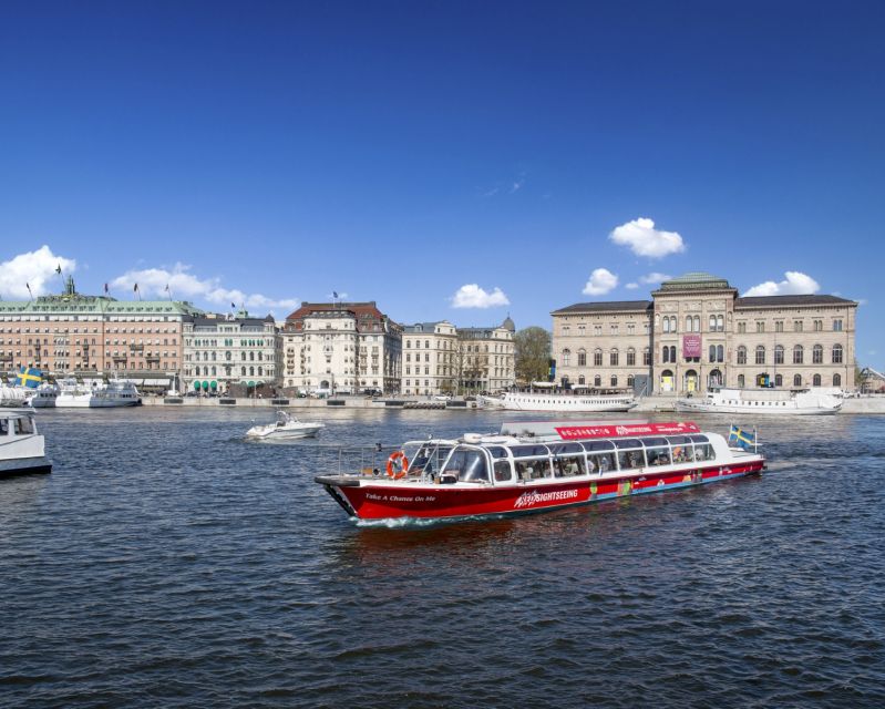 Stockholm: City Center Cruise With Audio Guide - Audio Guide Commentary