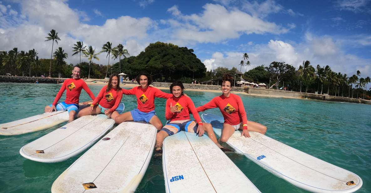 Surfing Lesson in Waikiki, 3 or More Students, 13YO or Older - Cancellation and Booking