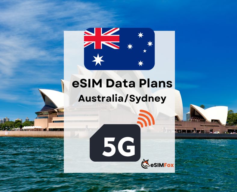 Sydney: Esim Internet Data Plan for Australia 4g/5g - Pricing and Savings