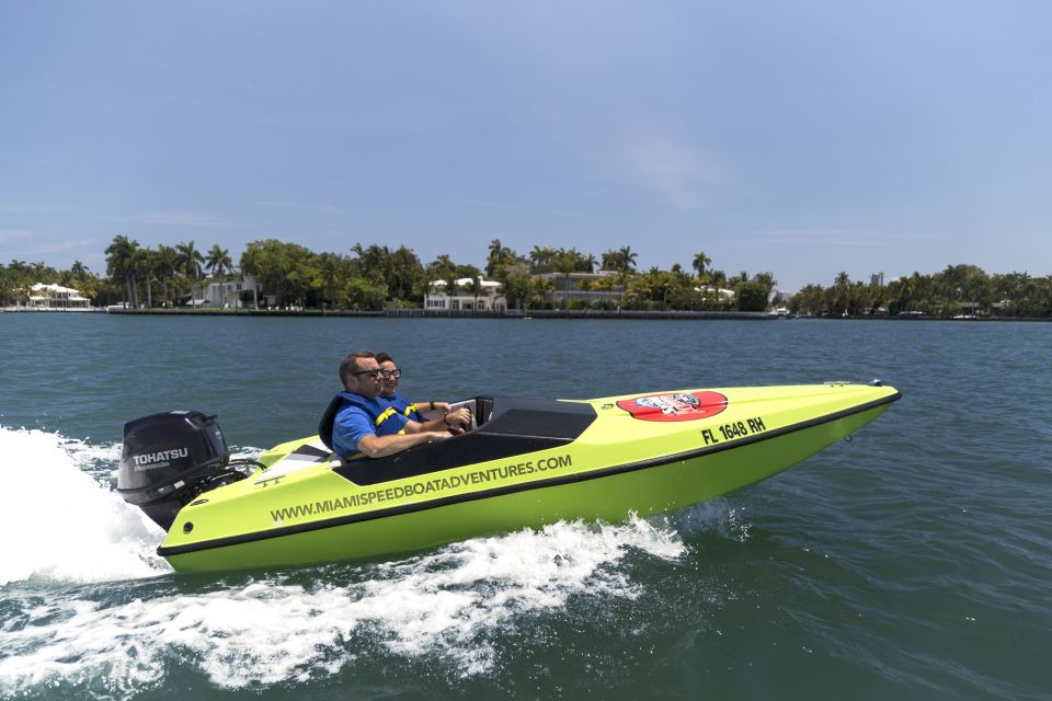 Tampa Bay 2-Hour Speedboat Adventure - Inclusions and Amenities