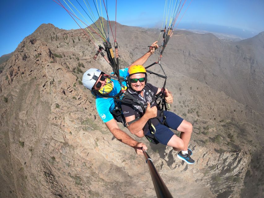 Tenerife: Paragliding With National Champion Paraglider - Flight Duration and Route