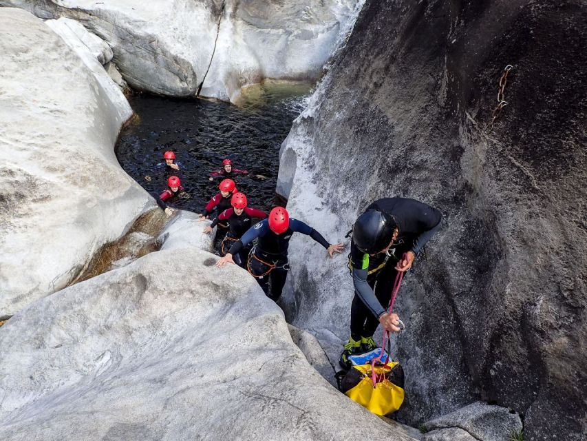 Tessin: Fantastic Canyoning Tour Boggera - Post-Tour Refreshments