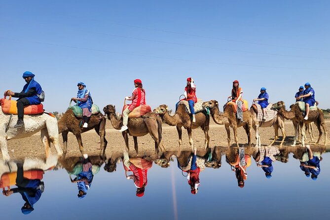 Three Valley, Waterfalls, Atlas Mountains Day Trip and Camel Ride - Camel Ride Experience