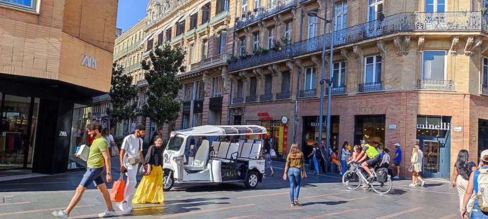 Toulouse: Electric Tuk-Tuk Tour With Photo Stops and Audio - Important Restrictions