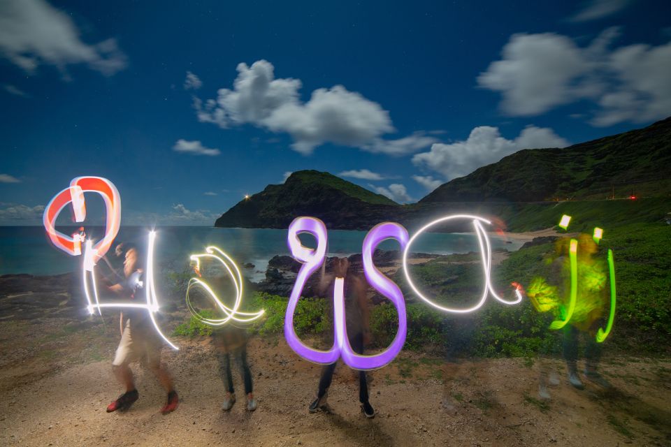 Unique Honolulu Sunset and Light Painting Tour - Important Information