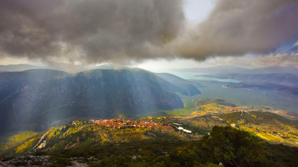 VIP Day Tour From Athens: Delphi & Nymphs Cave TREK - Delphi Archaeological Site Visit