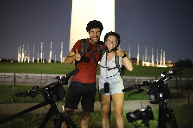 Washington DC Sites at Night Guided Bicycle Tour - Recommended for Families