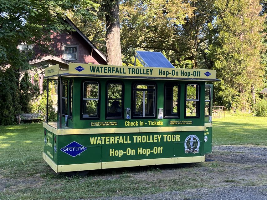 Waterfall Express -PDX: Waterfall Trolley Tickets + Transfer - Frequently Asked Questions