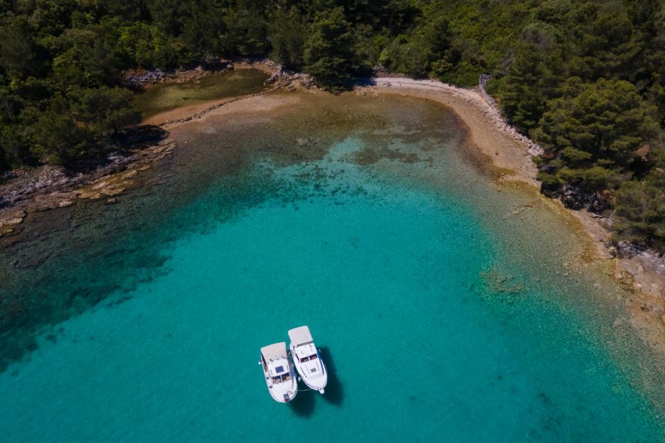 Zadar: Half-Day Boat Trip to Ošljak Island, Galevac & Ugljan - Anchoring at Frnaža Bay