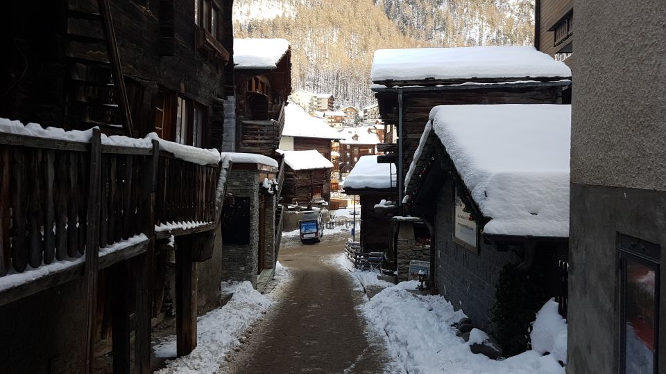 Zermatt: Village Walk and Mt. Gornergrat Private Tour - Visiting the Old Wooden Houses