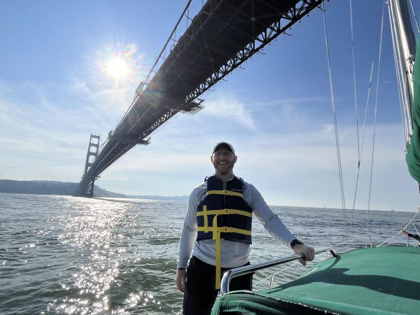 2hr - SUNSET Sailing Experience on San Francisco Bay - Interactive Sailing Opportunity