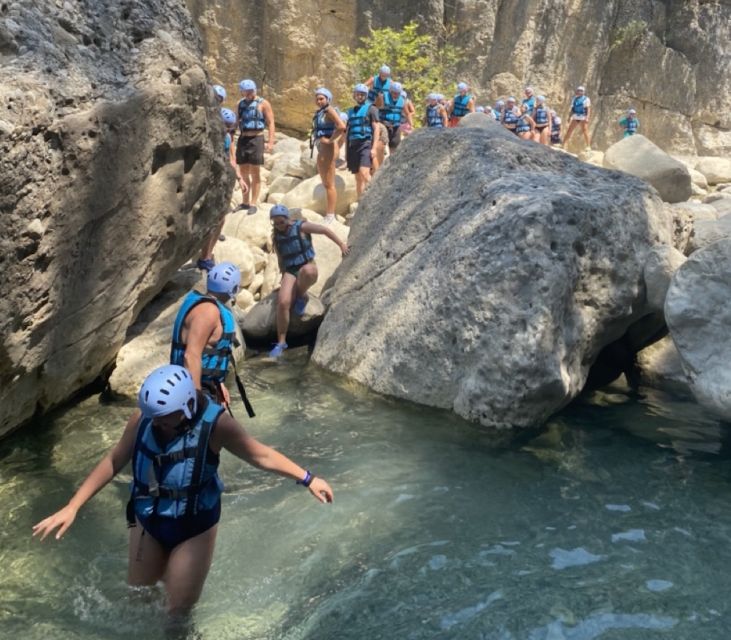 Alanya/City of Side: Canyoning, Rafting and Ziplining Tour - Zipline Experience