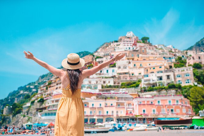 Amalfi Coast and Positano Day Trip From Rome With Coastal Cruise - Highlights