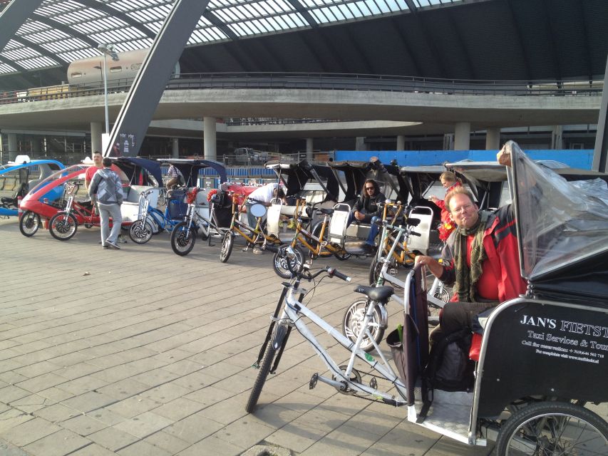 Amsterdam: 2-Hour Sightseeing Tour by Rickshaw - Important Notes