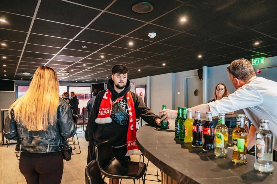 Amsterdam: VIP Johan Cruijff Arena Tour With Drink and Scarf - Wheelchair Accessibility