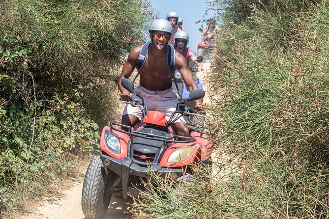 ATV Quad Guided Sightseeing/ Exploring Tour@The Pink Palace Corfu - Monastery, Vineyards, and Beaches