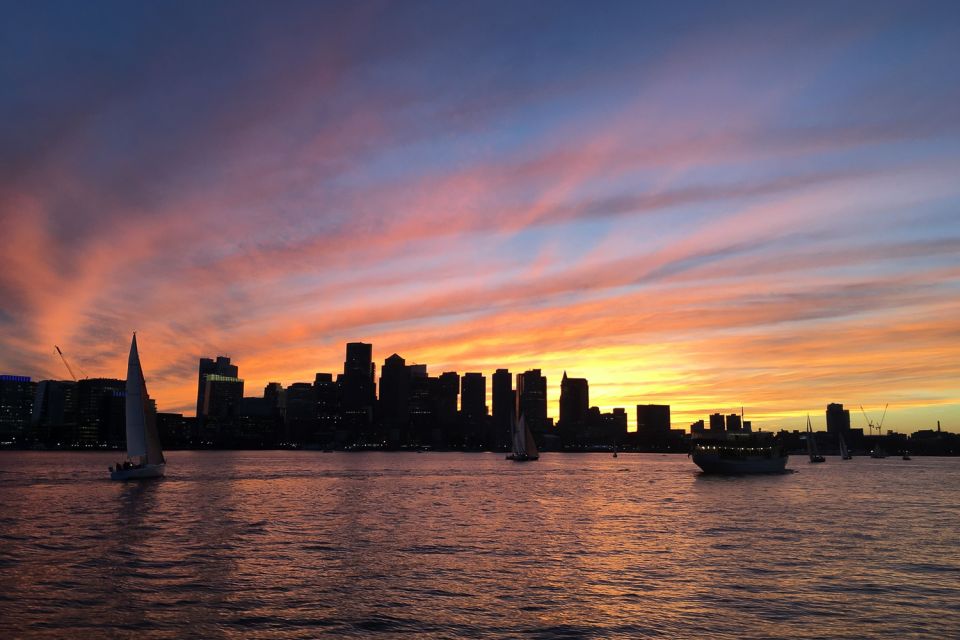 Boston: Harbor Champagne Sunset Sail From Rowes Wharf - Cancellation Policy