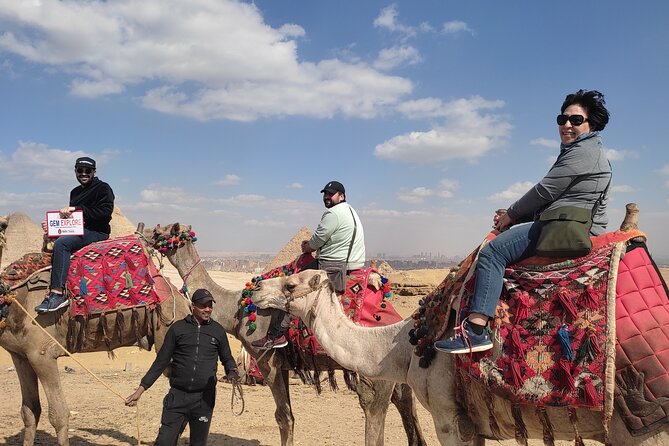 Cairo Layover Private Tour to Giza Pyramids and Great Sphinx - Camel Ride Options