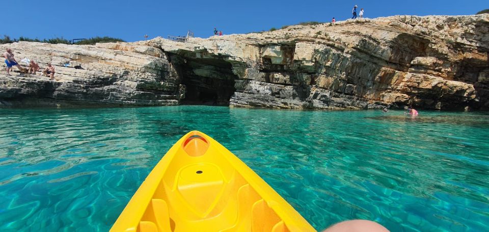 Cape Kamenjak: Guided Kayak Tours Snorkeling, Cave & Cliff - Customer Ratings