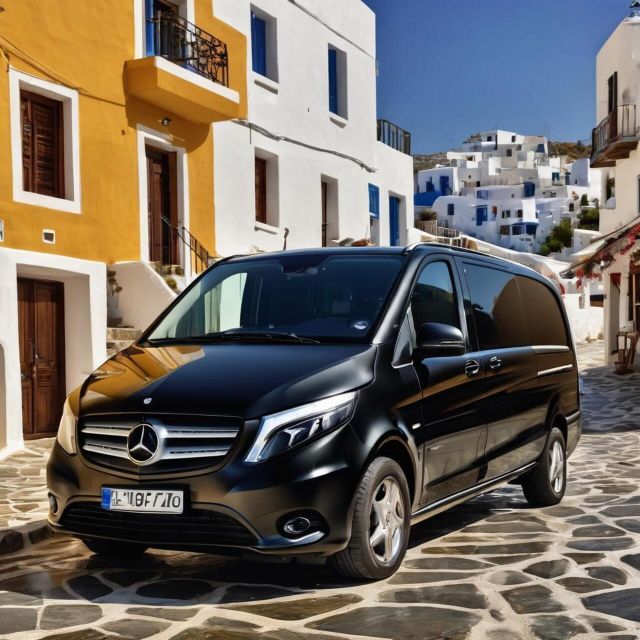 Disposal Service Mykonos: Half Day Private Driver-Mini Van - How to Book