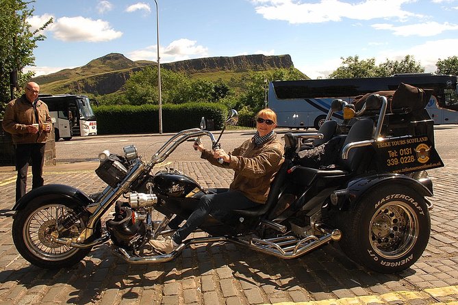 Edinburgh City Trike Tour With 2 Malt Whiskys - Highlights of the Tour