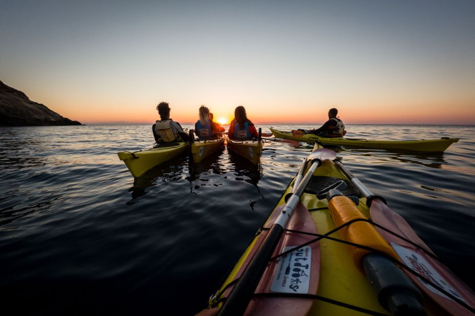 Faliraki: Sunrise Sea Kayaking Experience With Breakfast - Dining Experience