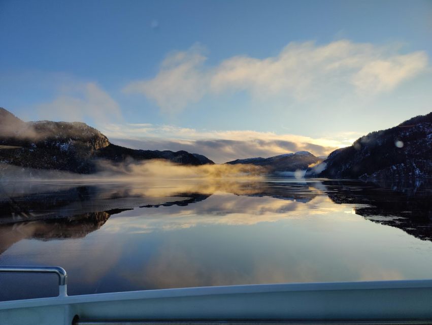 From Bergen: Scenic Fjord Cruise to Mostraumen - Duration and Meeting Point