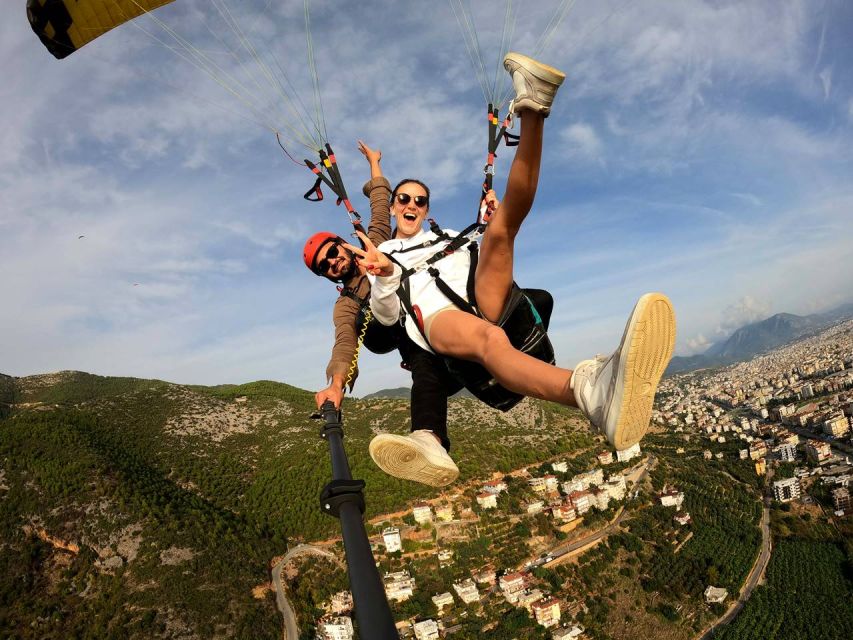 From City of Side: Alanya Tandem Paragliding W/ Beach Visit - Recap