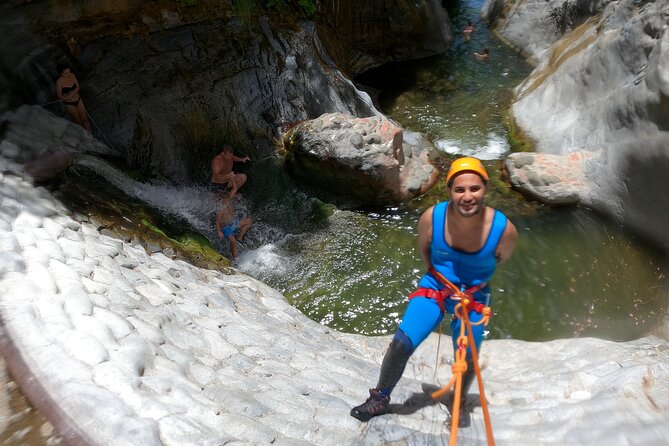 From Estepona: Guided Canyoning Tour on the Guadalmina River - Tour Location and Duration