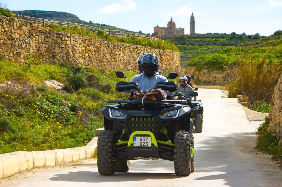 From Malta: Gozo & Comino Full-Day Quad Bike Tour With Lunch - Exploring Gozos Quad Bike Trails