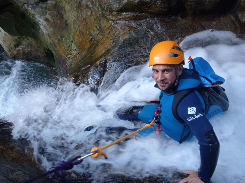 From Marbella: Canyoning Guided Tour at Sima Del Diablo - Age and Pregnancy Restrictions