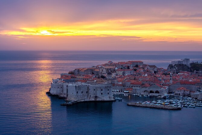 Golden Hour Sunset Cruise From Dubrovnik Old Town Overview