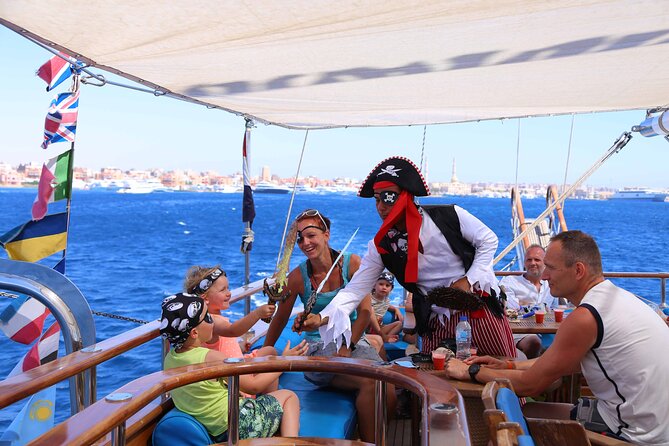 Hurghada Pirates Sailing Boat to Orange Bay & Buffet Lunch - Buffet Lunch