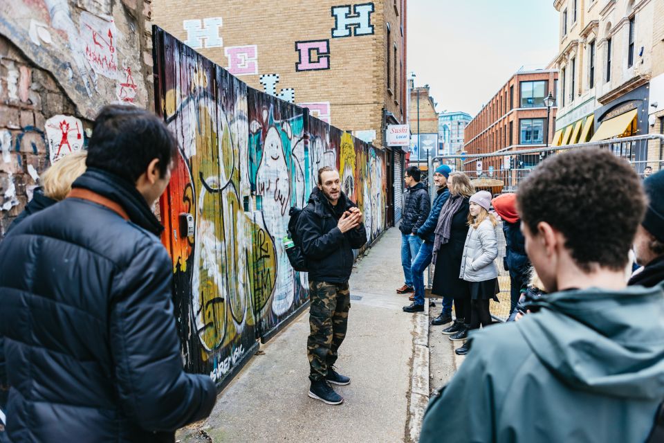 London: Half-Day Street Art Tour and Workshop - Age Restrictions and Cancellation Policy