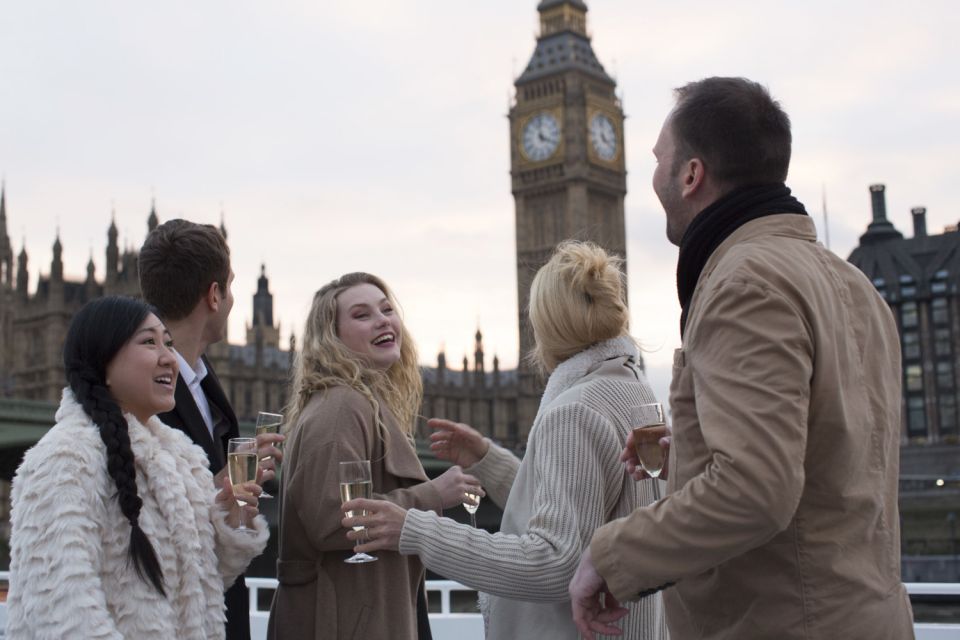 London: River Thames Evening Cruise With Bubbly and Canapés - Frequently Asked Questions