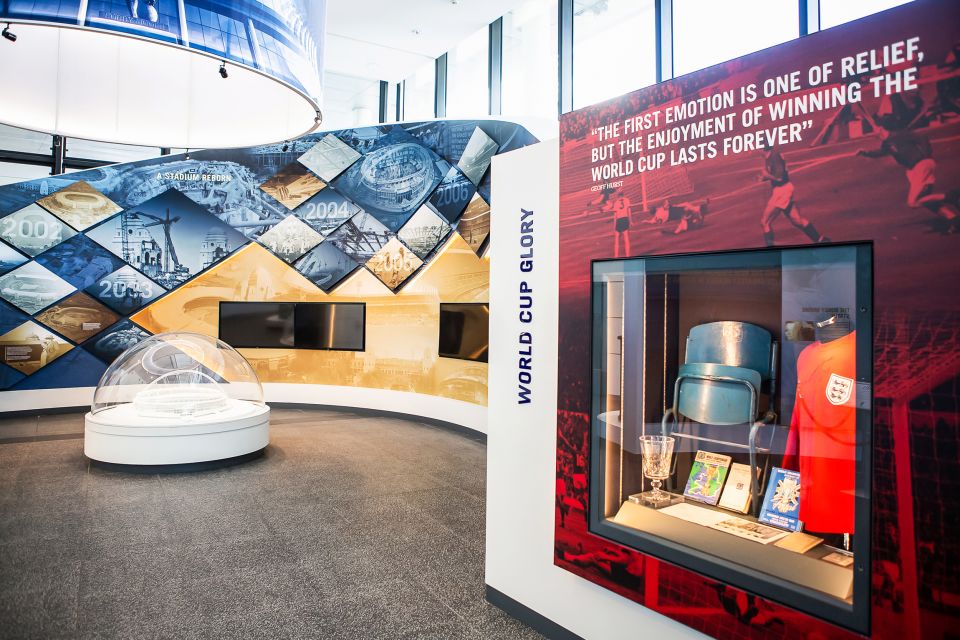 London: Wembley Stadium Guided Tour - Breathtaking Stadium View