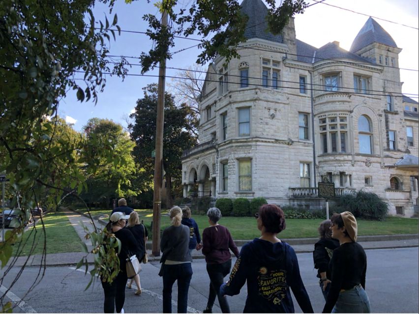 Louisville: Old Louisville Walking Ghost Tour - Admiring Old Mansions and Beautiful Homes