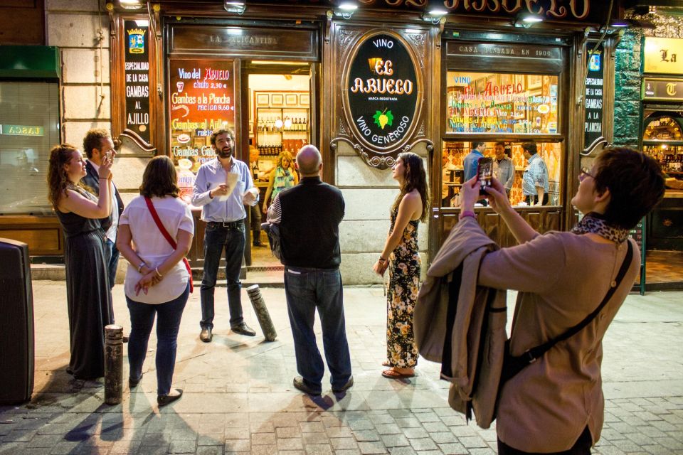 Madrid: Wine and Tapas Walking Tour - Booking Information