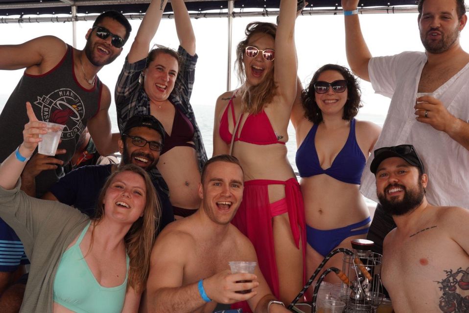 Miami: Booze Cruise Boat Party With Dj, Snacks, & Open Bar - Frequently Asked Questions